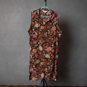 🍁🍃🍂 Bundle sale eligible! Spense Woman Paisley Tunic Dress Plus 3xl